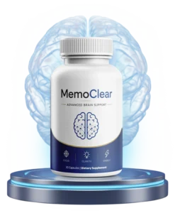 MemoClear brain support supplement — 1 bottle, 30-day supply